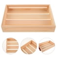 thumbnail image 3 of Wood Riser for Bathroom Tray Ivory 1Pcs, 3 of 6