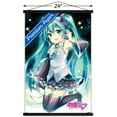 thumbnail image 3 of Hatsune Miku - Smile Wall Poster with Magnetic Frame, 22.375" x 34", 3 of 6