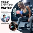 thumbnail image 2 of GEDUX 64oz Half Gallon Motivational Water Bottle with 2 Lids (Chug and Straw), BPA Free Sports Drink Water Jug with Time Marker for Camping Sports Workouts and Outdoor Activity, 2 of 7