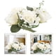 thumbnail image 2 of Flores rosas artificiales, flores falsas, rosas, decoración floral, decoración de jardín, 2 of 6
