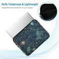 thumbnail image 2 of FORMRS 15-15.6 inch Laptop Sleeve Case Soft Carrying Quilted Computer Bag Cover, Dark Star Map, 2 of 7