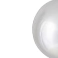 thumbnail image 3 of Shiny Silver UV Resistant Commercial Drilled Shatterproof Christmas Ball Ornament 8" (200mm), 3 of 6