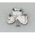 thumbnail image 5 of Faship Green Crystal Shamrock Clover 3 Leaf Pin Brooch St. Patrick's Day, 5 of 5