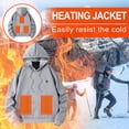 thumbnail image 6 of Heated Hoodie for Men Women Heated Sweatshirt Jackets Warm USB Electric Heaters Winter Heating Hoodies Outdoor Coat,Battery Not Included, 6 of 6