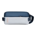 thumbnail image 1 of Qarigey Bolsa de tendencia de calle impermeable organizada y elegante de poliéster para coche deportivo, bolsa cruzada para hombre, bolsa Bolsas de mensajero y de hombro Azul grisáceo, 1 of 6