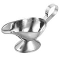 thumbnail image 1 of Olla para salsa de acero inoxidable, soporte para almacenamiento de salsa, recipiente para salsa para el hogar, taza para salsa para restaurante (15x6,5x6,8 cm), 1 of 7