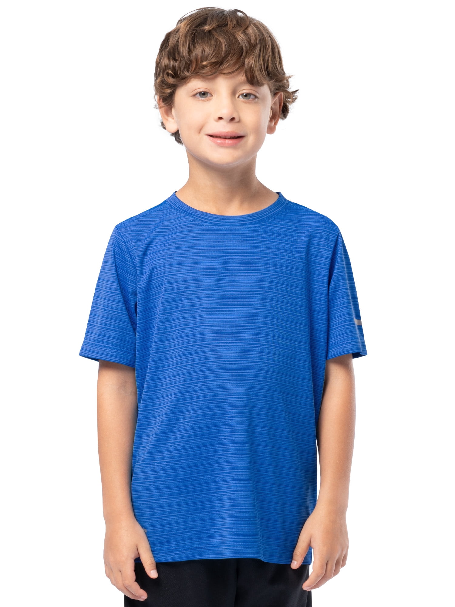 Athletic Works Boy's Active Short Sleeve T-shirt 2-Pack, Sizes 4/5-18