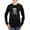 Black, variant on CafePress - Silver Glitter Skull & Crossbones Women's Long Sleeve T Shirt - Women's Long Sleeve Graphic Tee Casual Fit