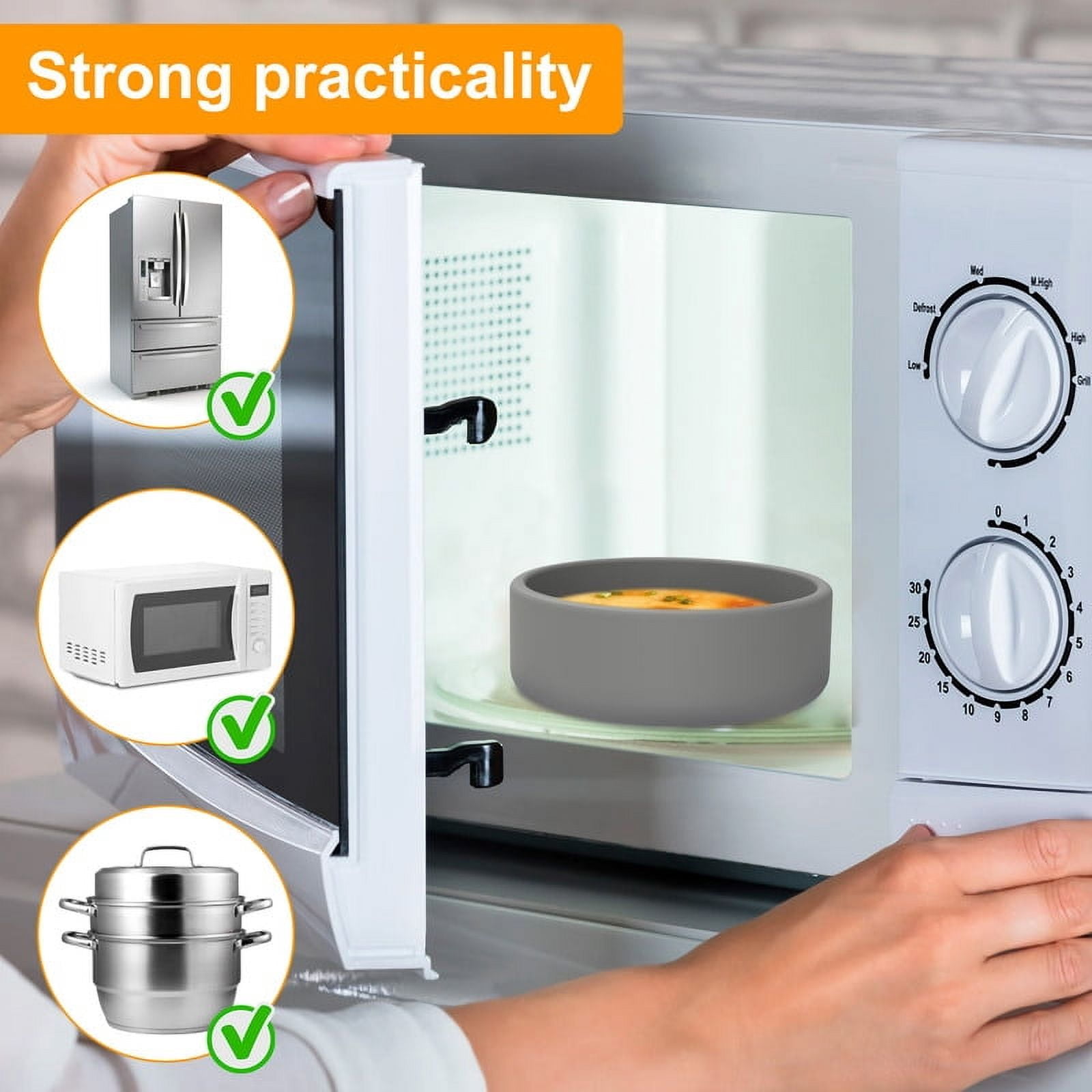 3Pcs Air Fryer Egg Mold Silicone Egg Poacher Cups Nonstick Egg Boiler Mould Cup Microwave Cooker Egg Bite Maker for Oven Kitchen