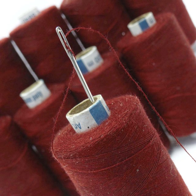 Bobine en Gros Violette en Polyester Filé 10 Pcs Fournitures de Courtepointe et de Couture