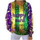 thumbnail image 3 of TaTaai Hoodies Shirts for Women Early Fall Long Sleeve Tops Vintage Graphic Outfits Tops Fashion Pullover Tees Gift, 3 of 6