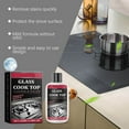 thumbnail image 3 of GWAAMB Glass Cooktop Cleaner ,Heavy Duty Cleaner and Polish,100ml/3.38Oz, 3 of 11