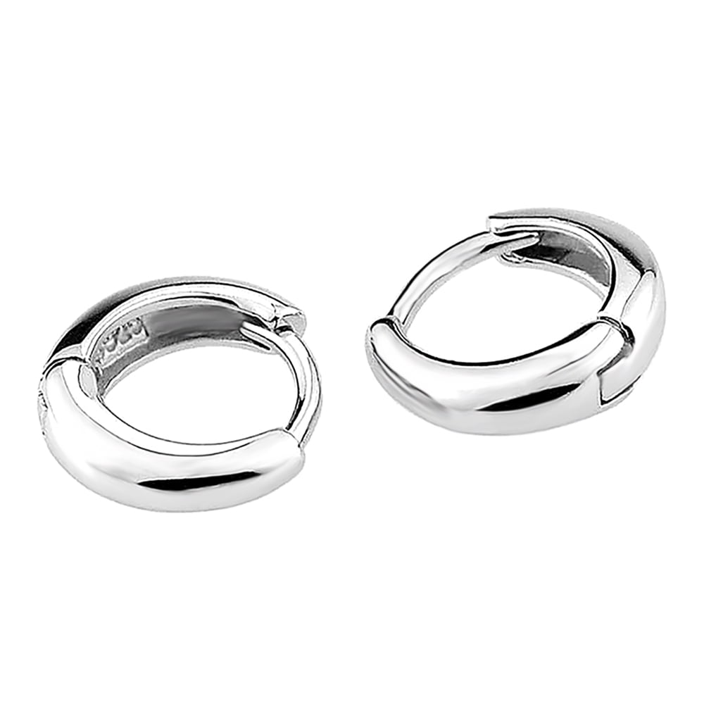 Willstar Silver Hoop Earrings Cartilage Earring Endless Small Hoop