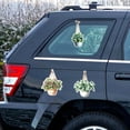 thumbnail image 2 of 7 Styles Hanging Plants Vinyl Decal Stickers Succulents Hanging Vines Vinyl Decal Self Adhesive Waterproof Car Window Stickers for Windows Cars Trucks Skateboard Wall Cup Laptop Notebook grey, 2 of 9