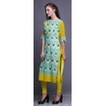 thumbnail image 3 of Bimba Kurta Tunique Ethnique Imprimée pour Femmes, Tenue d'Été Droite, 3 of 6