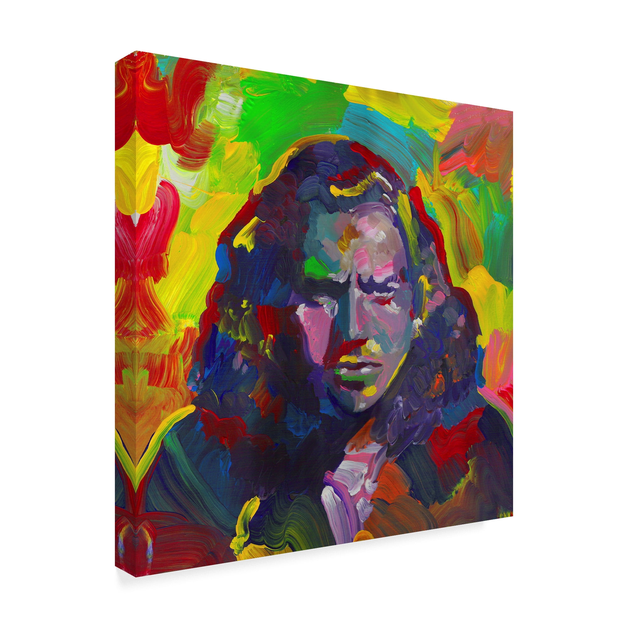 Trademark Fine Art 'Eddie Vedder' Canvas Art by Howie Green