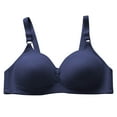 thumbnail image 3 of Summer Savings 2025! TAGOLD Plus Size Bras for Womens,Women's Bra Clearance,Woman's Solid Color Back Buckle Thin Style Ventilate Bra Without Steel Rim, 3 of 5