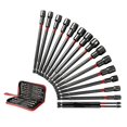 thumbnail image 1 of Magnetic Nut Driver 6 Inche Leader Nut Driver Leader Nut Drive Device (16PCS), 1 of 5
