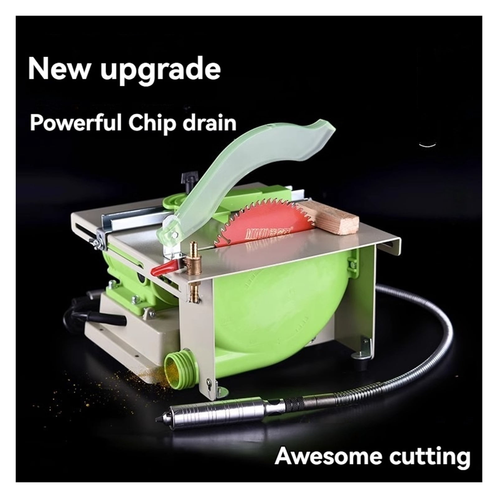 Lar Power Mini Strong Polishing Cutting Machine, Table Grinder Table Saw Multifunctal Small Jade Grinding Machine ,Powerhouse Performance