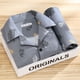 thumbnail image 1 of Pijamas de hombre de manga larga de primavera y otoño para hombre, traje informal de verano para jóvenes de mediana edad, 1 of 6