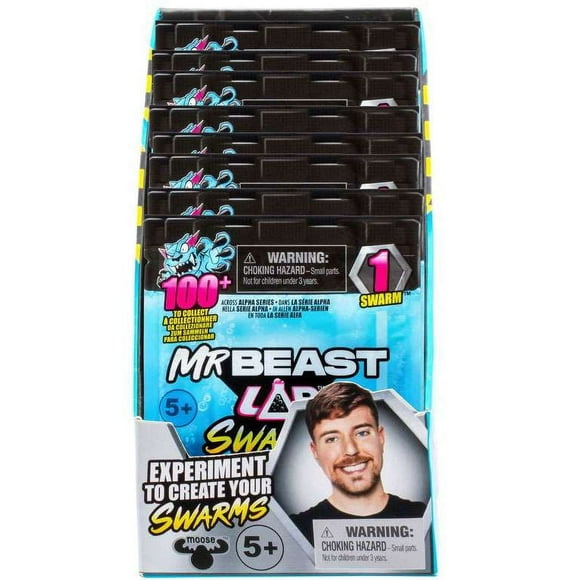MrBeast Lab Swarms Mini Figure Mystery Single Box (8 Packs)