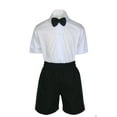 thumbnail image 4 of Boys Infant Toddler Formal Black Vest Sets Shorts Suits EXTRA COLOR Bow tie 0-4T, 4 of 6