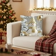 thumbnail image 4 of Christmas Shams Christmas Standard Pillow Cases, Ultra Soft Microfiber Pillowcases Standard, Christmas Snowflake Bed Pillow Covers, Fade Resistant, Easy Slip-On A, 4 of 6