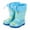 #A02 Blue2, variant on Girls Warm Outdoor Kids Boots With And Star Pattern Rain Shoes For Toddlers And Little Girls Cozy Winter Outdoor Footwear