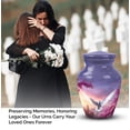 thumbnail image 4 of Nature-Inspired Dove Cherry Blossom Urn - Urns For Human Ashes Adult Female - Memorial Urns For Women - Burial Urns For Ashes Remains - Small Urns For Human Ashes Adult (Size - 3Inch,1Pcs), 4 of 5