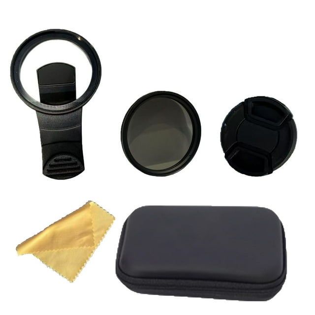 Filtre Polarisant pour Appareil Photo de Téléphone Intelligent Élimine les Reflets et Restaure les Couleurs Véritables