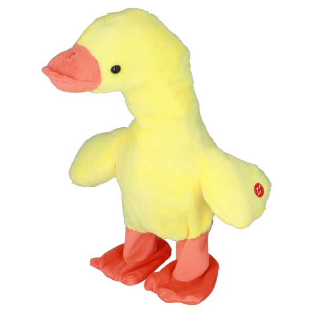 Juguete de pato de peluche ANGGREK pato de baile inofensivo para caminar interactivo