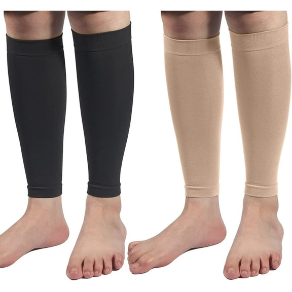 Calf Compression Sleeves, Relief Calf Pain, Calf Support Leg for Recovery, Varicose Veins, Shin Splint, Running, Cycling, Sports Men Women