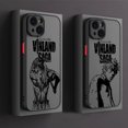 thumbnail image 5 of VINLAND-funda de teléfono SAGA Thorfinn para Apple, carcasa translúcida mate para iPhone 15, 14, 13, 12, 11, XS, Mini Pro Max, 8, XR, X, 5 of 5