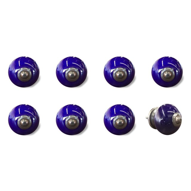 KNOB-IT VINTAGE HANDPAINTED CERAMIC KNOBS (8 Pack) K000001