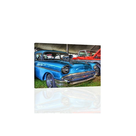 1957 Chevrolet Bel Air- CANVAS OR FINE PRINT WALL ART