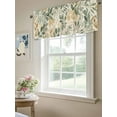 thumbnail image 6 of Curtain Valance for Windows,Sage Green Leaf Spring Plant Kitchen Valances Rod Pocket Short Curtains,Country Leaves Seamless Window Treatment Panel for Bedroom Bathroom 54"x18", 6 of 7