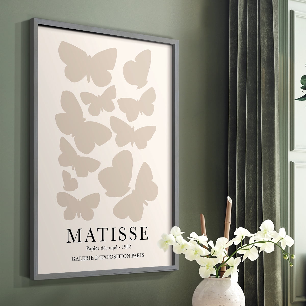 Matisse CCXII in Solid Wood 11 x 14 Framed Print