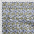 thumbnail image 4 of Soimoi Sea Shell Print,Cotton Cambric, Quilting Fabric Sold by The Yard 42 Inch Wide, Medium Weight Cotton Fabric, SewingSupplies,Light Blue & Green, 4 of 5