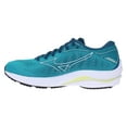 thumbnail image 2 of Mizuno Women's Wave Rider 25 Running Shoe, Size 6, Lake Bl-Clearwater (Lkcw), 2 of 4