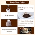 thumbnail image 4 of 100 Pack Commercial Cold Brew Coffee Filters, 20" x 20" Cold Brew Bags with Drawstring for Commercial Cold Brew Coffee Makers and 5 Gallon Buckets, Brew Up to 5 lbs Coffee, 4 of 7