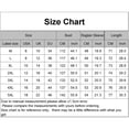 thumbnail image 2 of T-shirt Ample pour Femmes, Décontracté, Couleur Unie, Manches 3/4, Col Rond, Ourlet Irrégulier, Grande Taille, 2 of 8