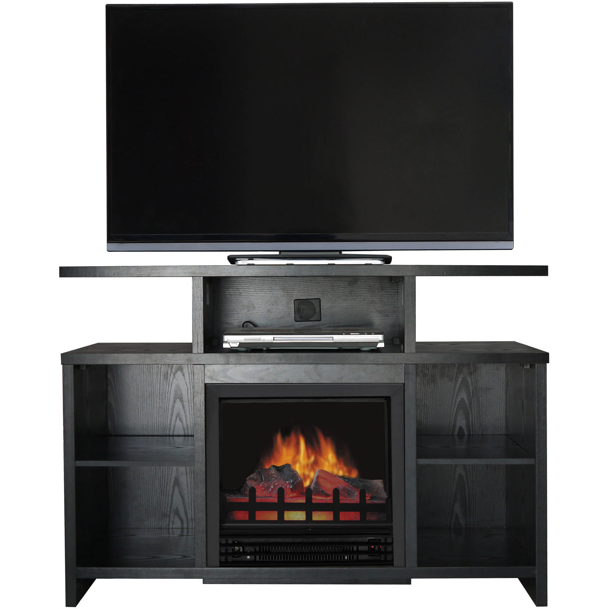 50 Inch Electric Fireplace Tv Stand Ideas D Eacute Cor Flame Acadia 42 A Fireplace For Tvs Up To 50