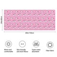 thumbnail image 3 of Pink Unicorn Cloud Pattern Bathroom Rugs Mat,Non Slip Microfiber Bathroom Rug,Rubber Backing,Soft Bathroom Mats for Bathroom Floor,Tub and Shower,60x24in(150x60cm), 3 of 5