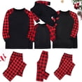 thumbnail image 4 of Matching Family Christmas Pajamas, We Are Family Christmas 2026 Raglan Top And Plaid Pants, Soft Loungewear for Christmas Eve, Cozy Sleepwear for Xmas Morning, Matching Pjs for Photos, 4 of 5