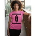 thumbnail image 3 of Halloween Crayon Shirt Costume For Teams Groups Women's T-shirt, S, Azalea Pink, 3 of 6