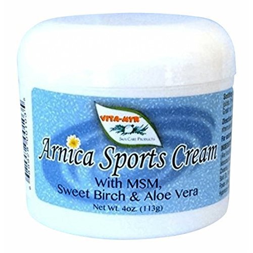 Arnica Sports Cream with MSM, Sweet Birch and Aloe Vera AllNatural