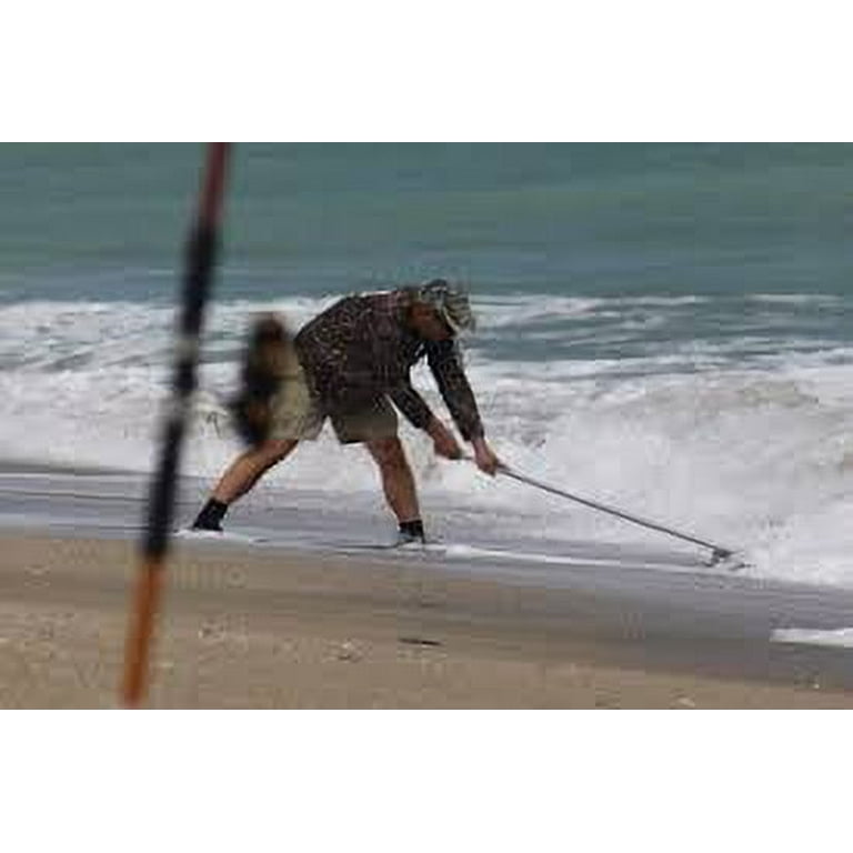 Tsunami Sand Flea Rake catches bait for Made with