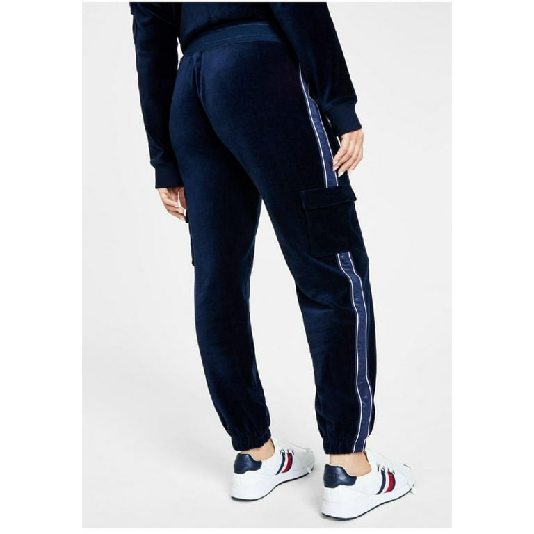 Tommy hilfiger deals velour jogger pants