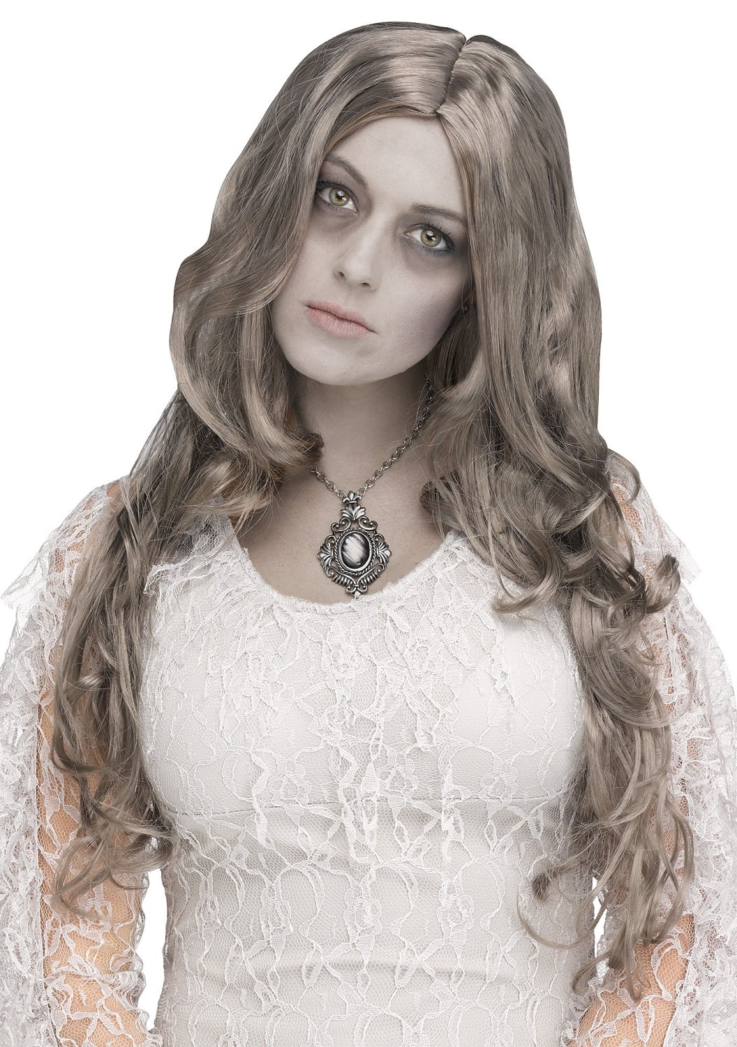 grey hair wig costume