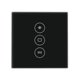 thumbnail image 3 of Tuya WiFi Interruptor inteligente Cortina eléctrica Control remoto inalámbrico Interruptor de control de voz, Negro Inevent EL001882-02B, 3 of 7